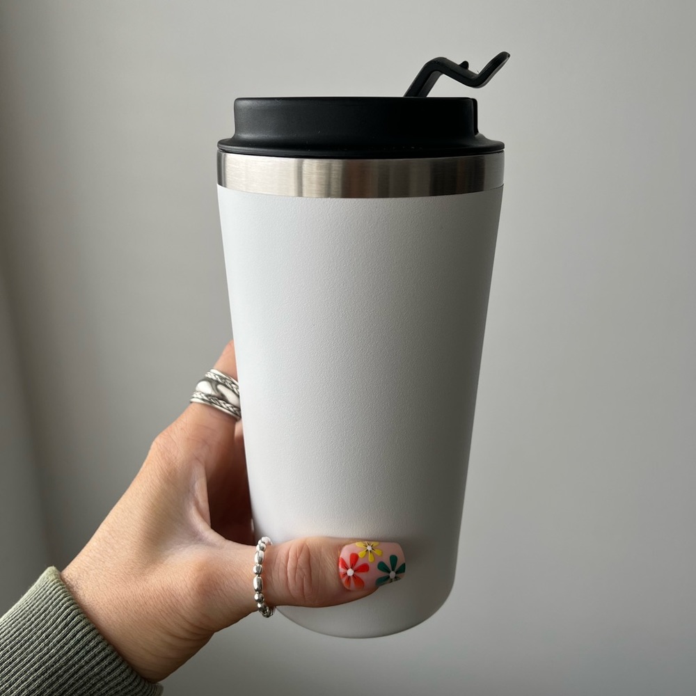 Reusable coffee mug. Never used